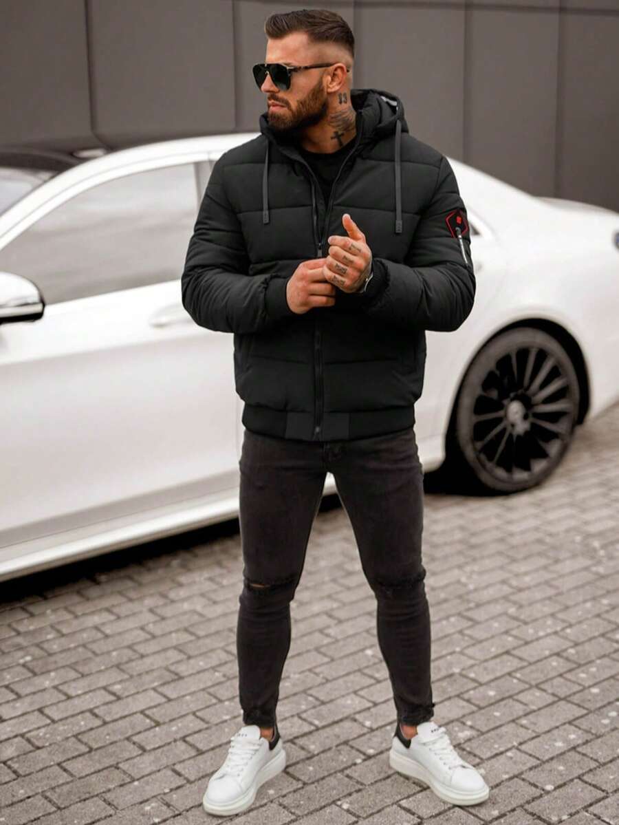 Noah – Warme Jacke mit Kapuze für Herren