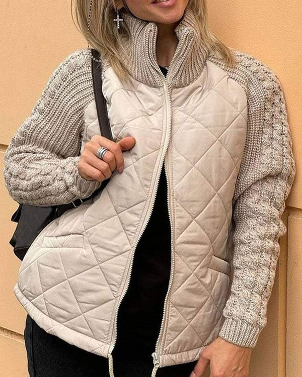 BOILAR - Lässige Strickjacke mit Reißverschluss