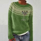 Timba - Eleganter Glasdesign-Herbstpullover