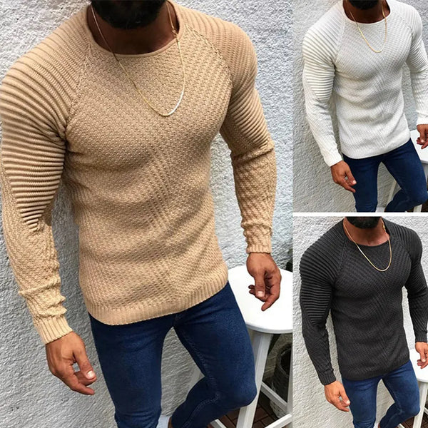 ColorSplash - Slim Fit Strickpullover