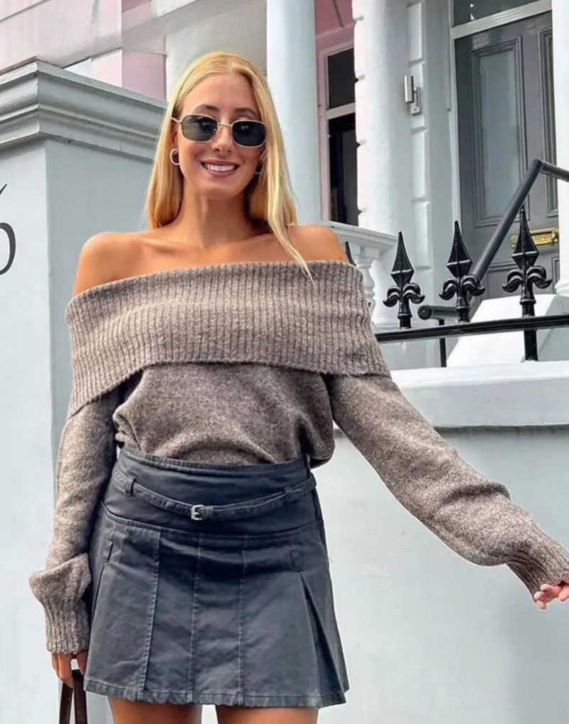 Lara - Off-Shoulder-Pullover