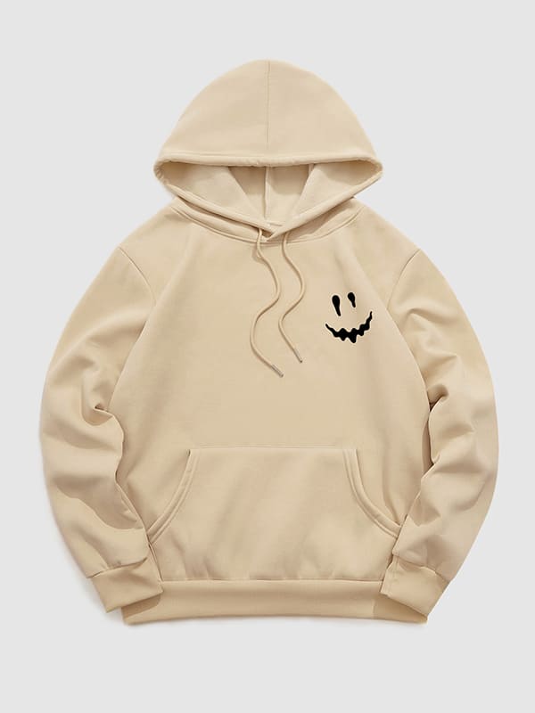 Marc - Herren Hoodie mit Smiley-Print