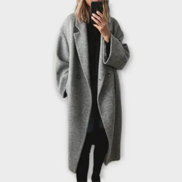Ulla – Langer Mantel Für Damen