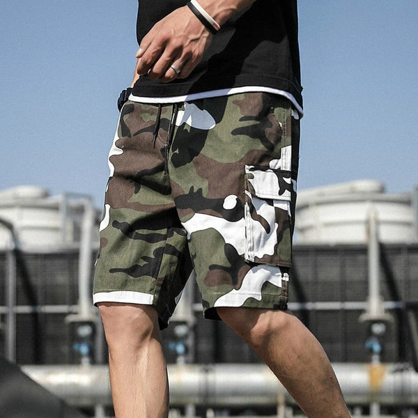 Jamie - Stylisch Lässige Baumwoll Cargo Shorts mit Seitentaschen für Herren