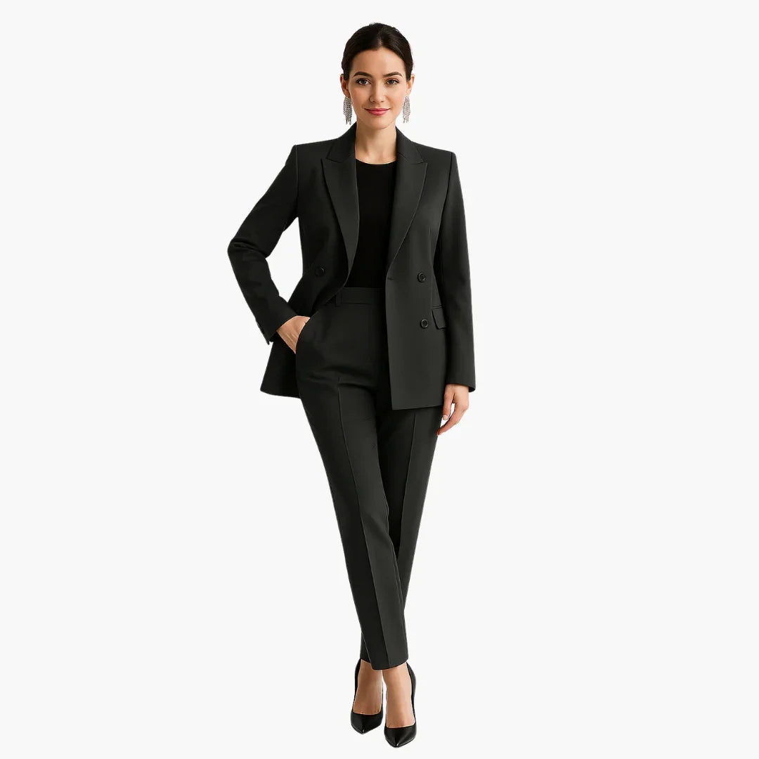 Marliesa - Blazer Hose Anzugset Damen Elegant