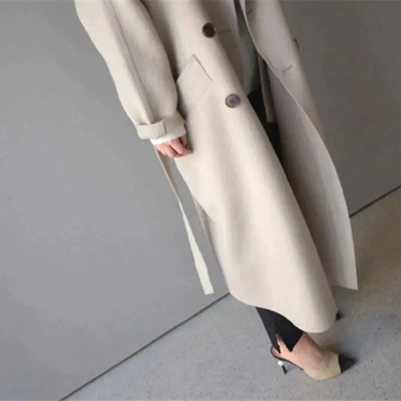 Olena – Langer Mantel Für Damen
