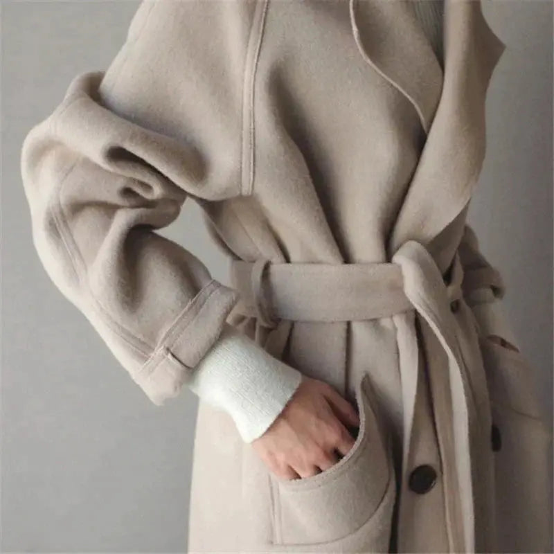 Olena – Langer Mantel Für Damen