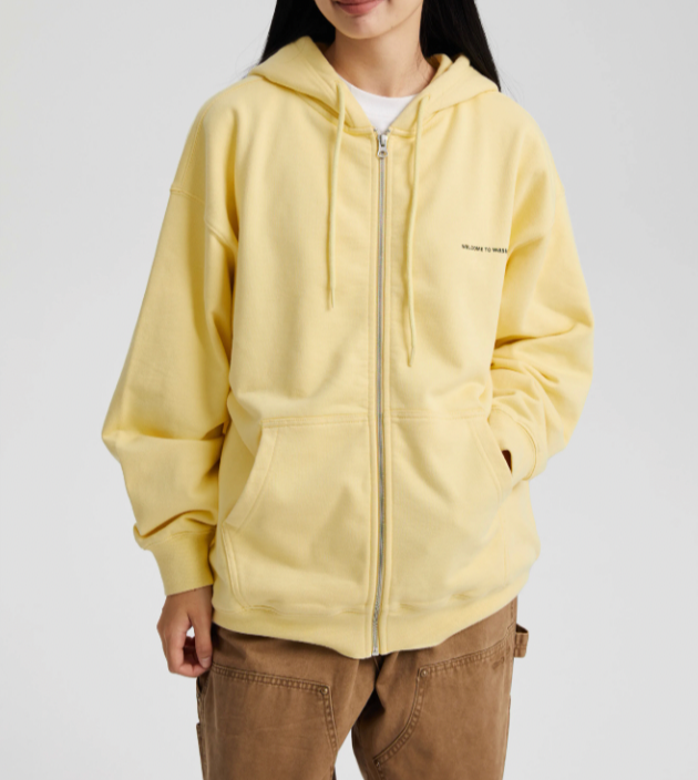 Justina - Bequeme Zip-Up Hoodie