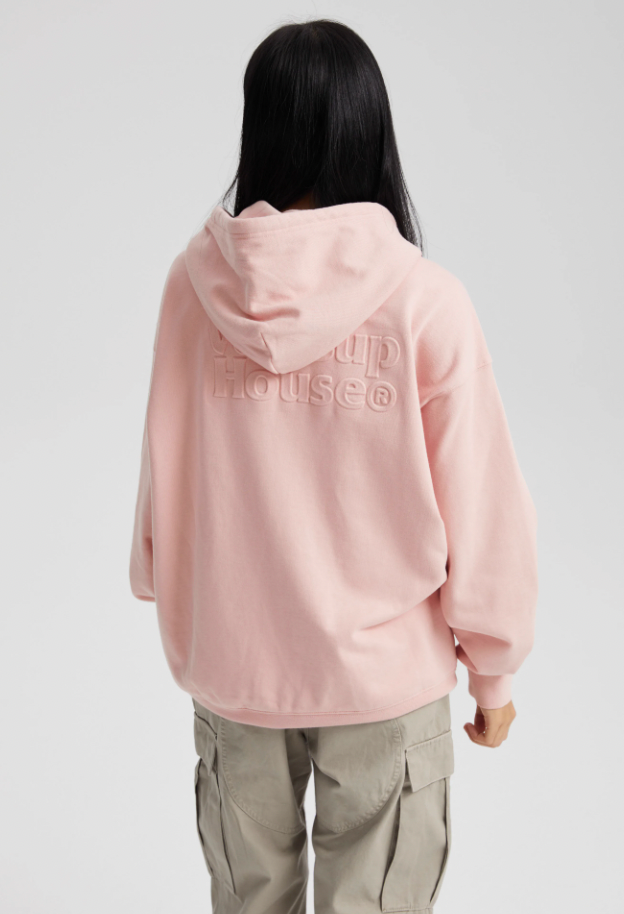 Justina - Bequeme Zip-Up Hoodie