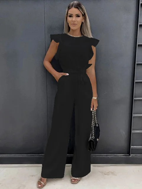 Quinn - Eleganter Jumpsuit mit Weiten Beinen