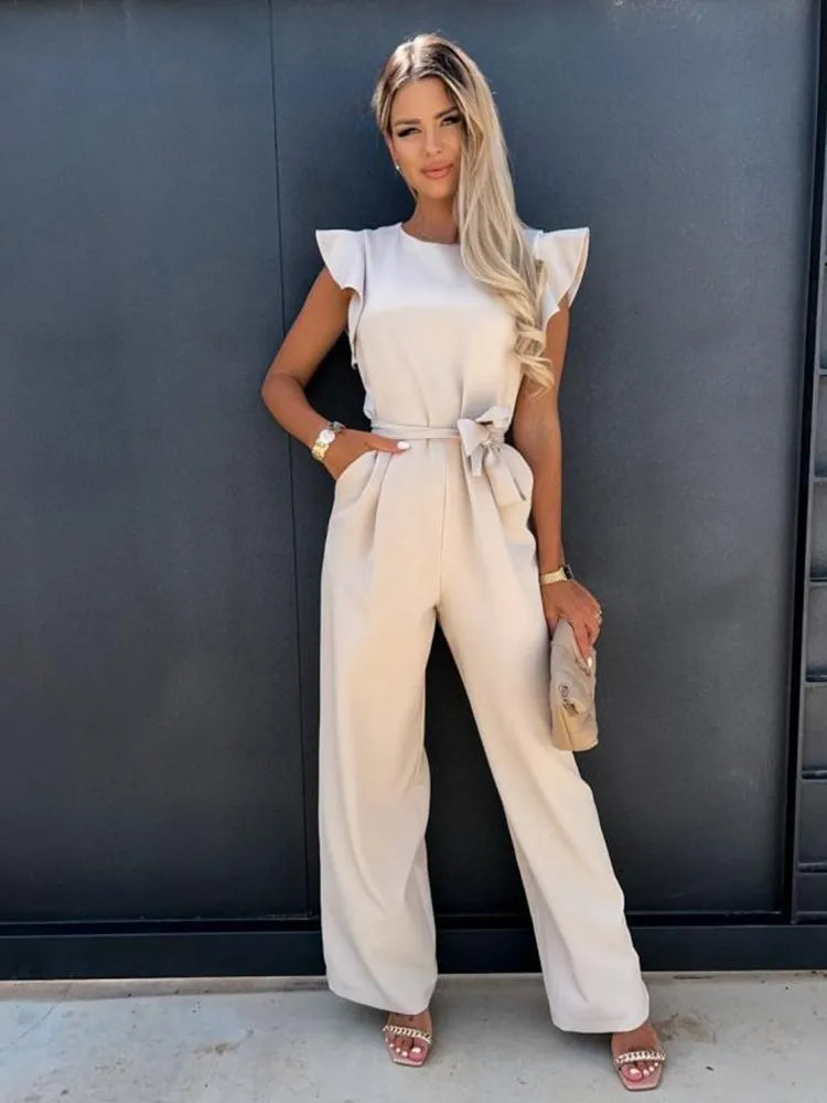 Quinn - Eleganter Jumpsuit mit Weiten Beinen