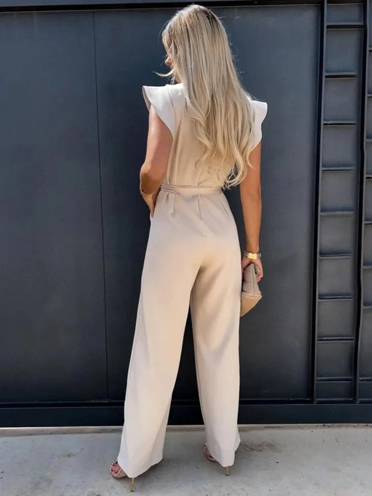 Quinn - Eleganter Jumpsuit mit Weiten Beinen