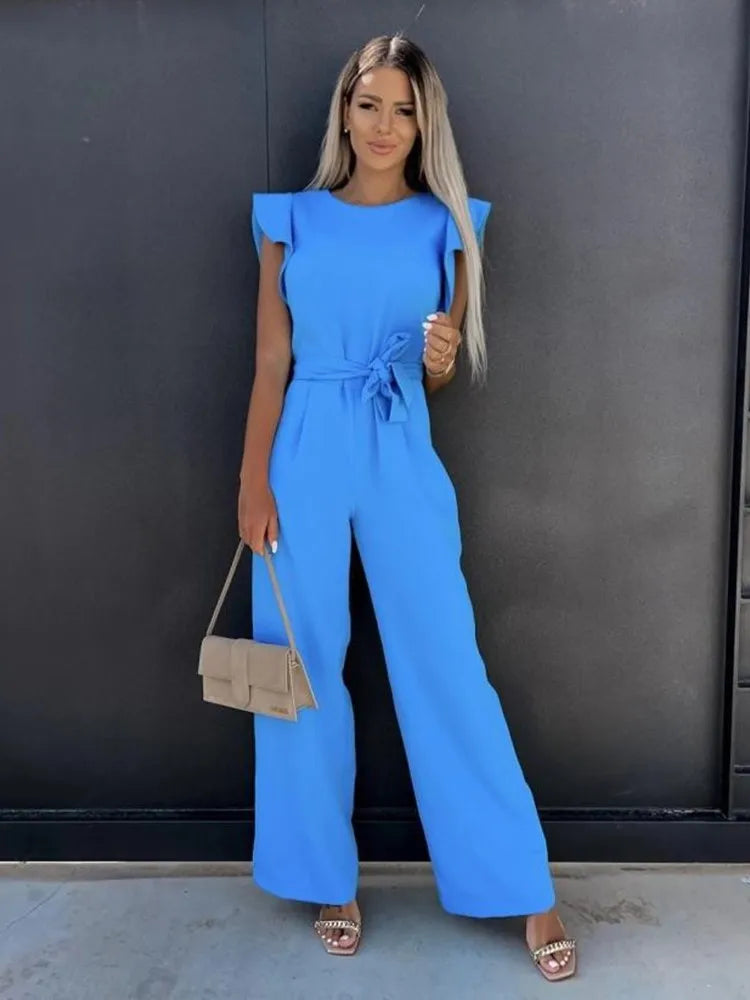 Quinn - Eleganter Jumpsuit mit Weiten Beinen