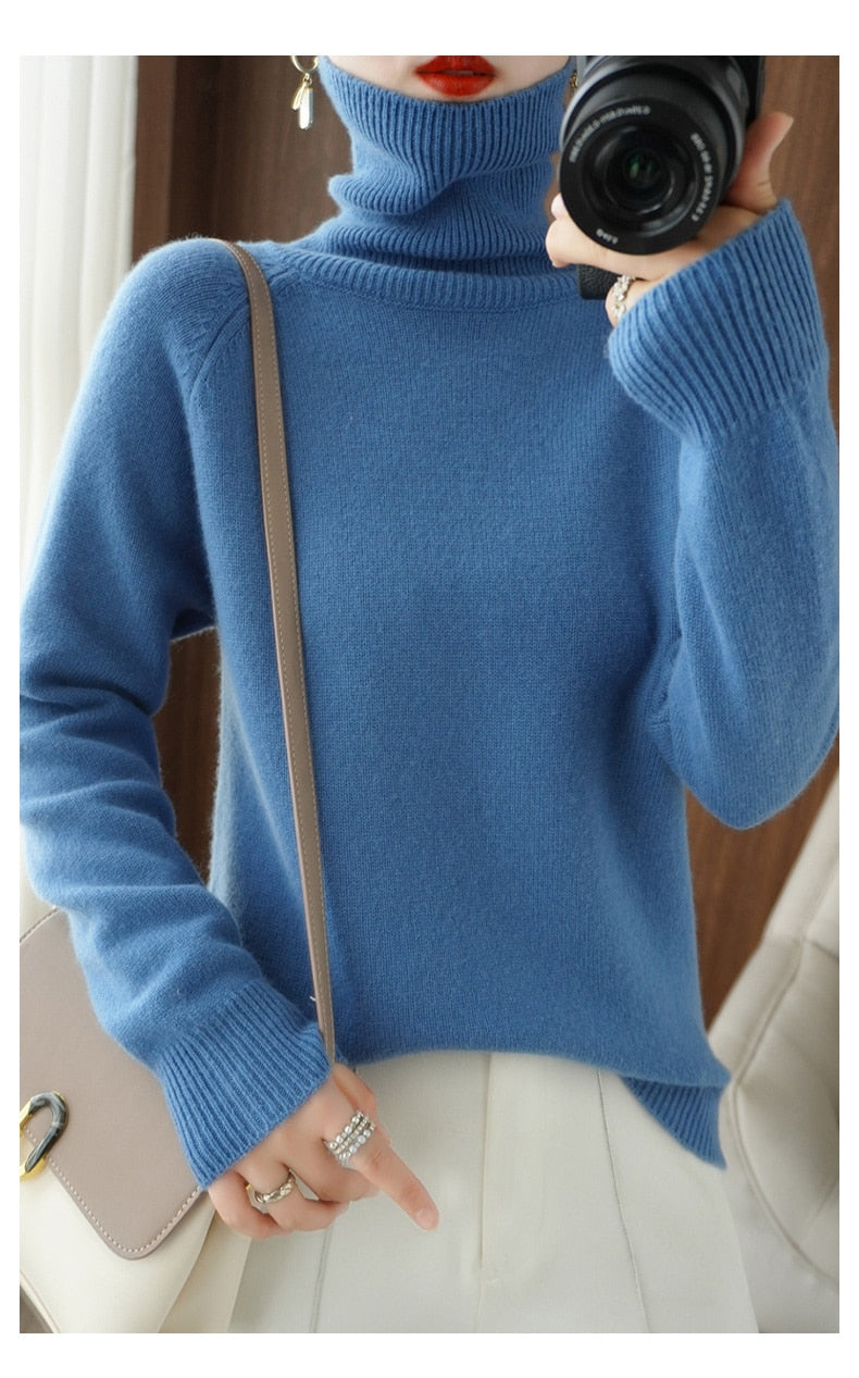 SoftWarm - Kaschmir-Strickpullover