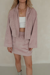 Cordjacke Lilac