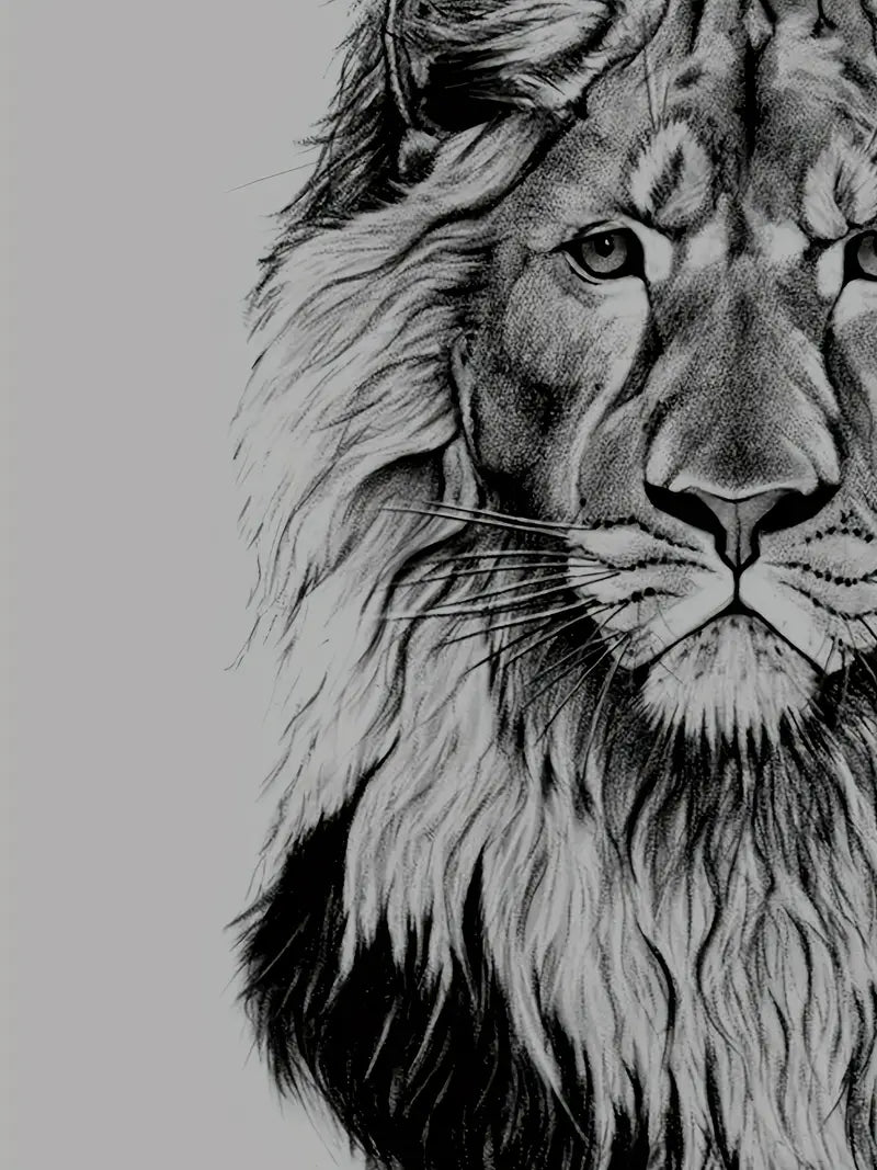 Leon - Kapuzenpullover Löwendesign Herren