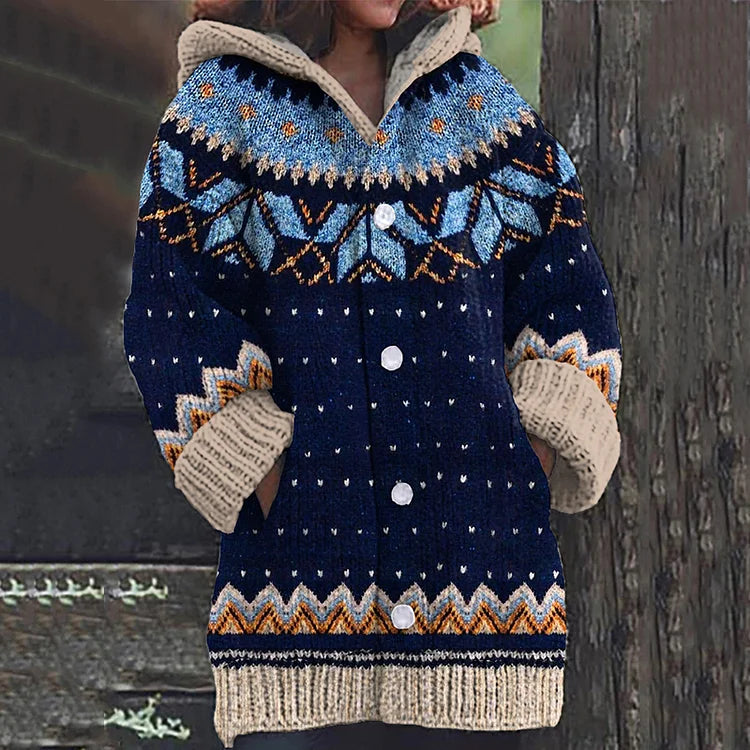 Ayala – Boho Fleece Hoodie für gemütlichen Stil