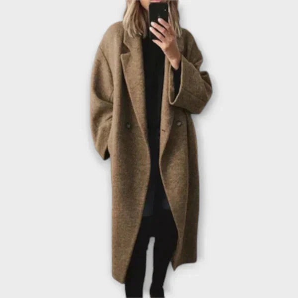 Ulla – Langer Mantel Für Damen