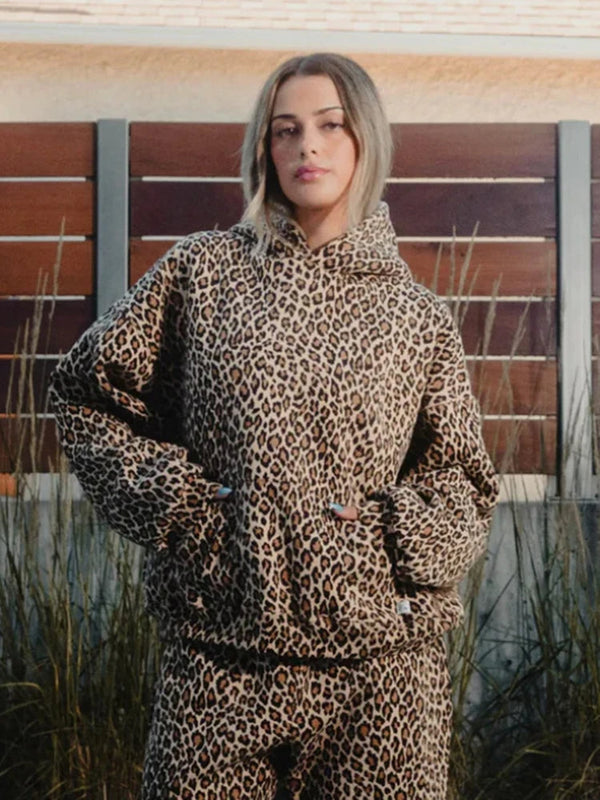 Nala - Leopard Kapuzenpullover