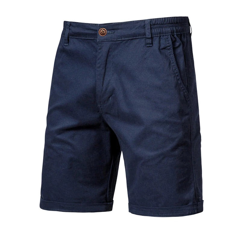 Sidney - Hohe Qualität 100% Baumwolle Elastische Taille Shorts für Herren