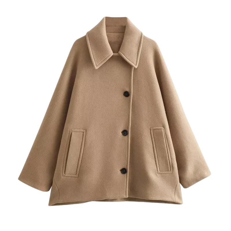 Diana – Lässige Übergangsjacke In Beige
