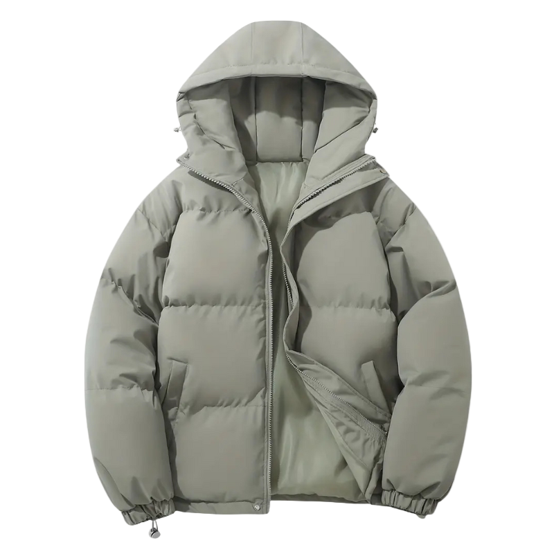 Dirk – Warme Pufferjacke Mit Kapuze Für Herren