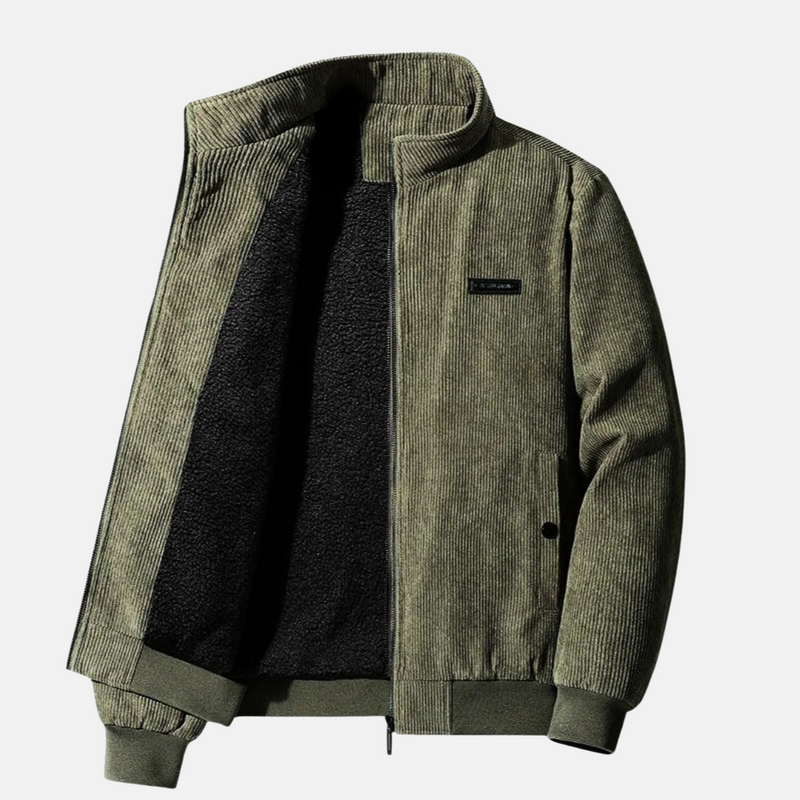 Leo - Trendige Retro-Cordjacke für jeden Anlass