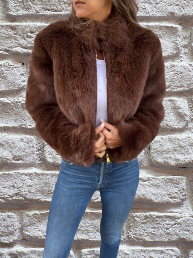 Charlotte – Jacke Mit Stehkragen Für Kalte Tage