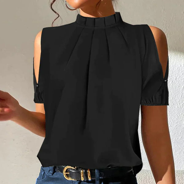 Lente  - Elegante Top met Splitmouwen