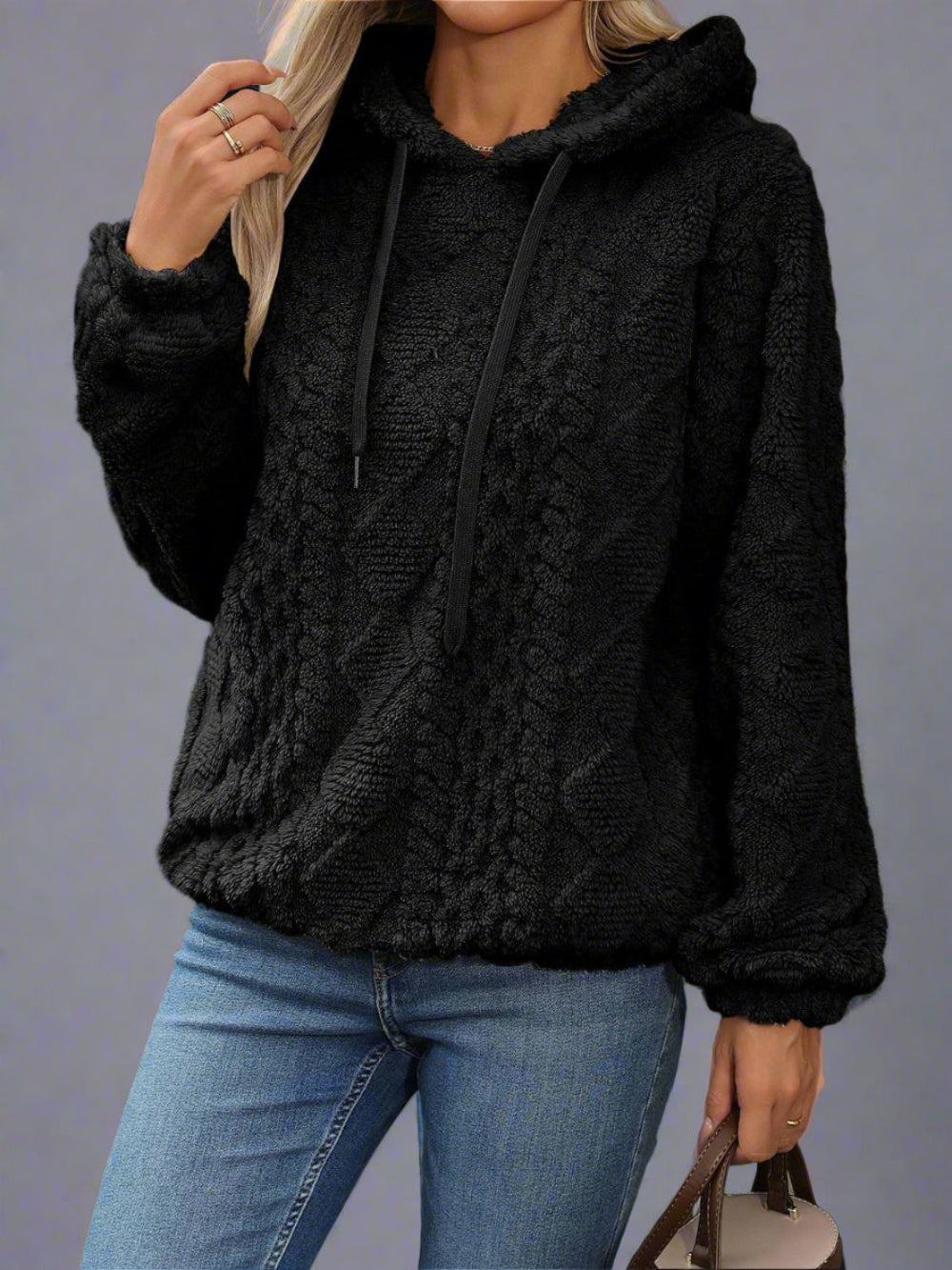 Sophie – Gemusterter Hoodie mit weichem Tragegefühl