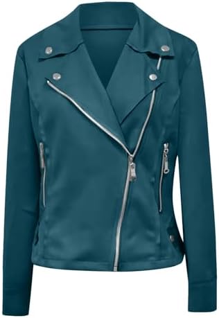 Laurynn - damen-biker-jacke mit reibverschluss