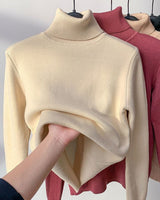 YVEA - WARMER ROLLKRAGENPULLOVER