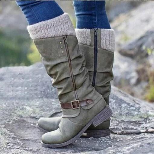 Brona - Bequeme Damenstiefel mit orthopädischer Unterstützung