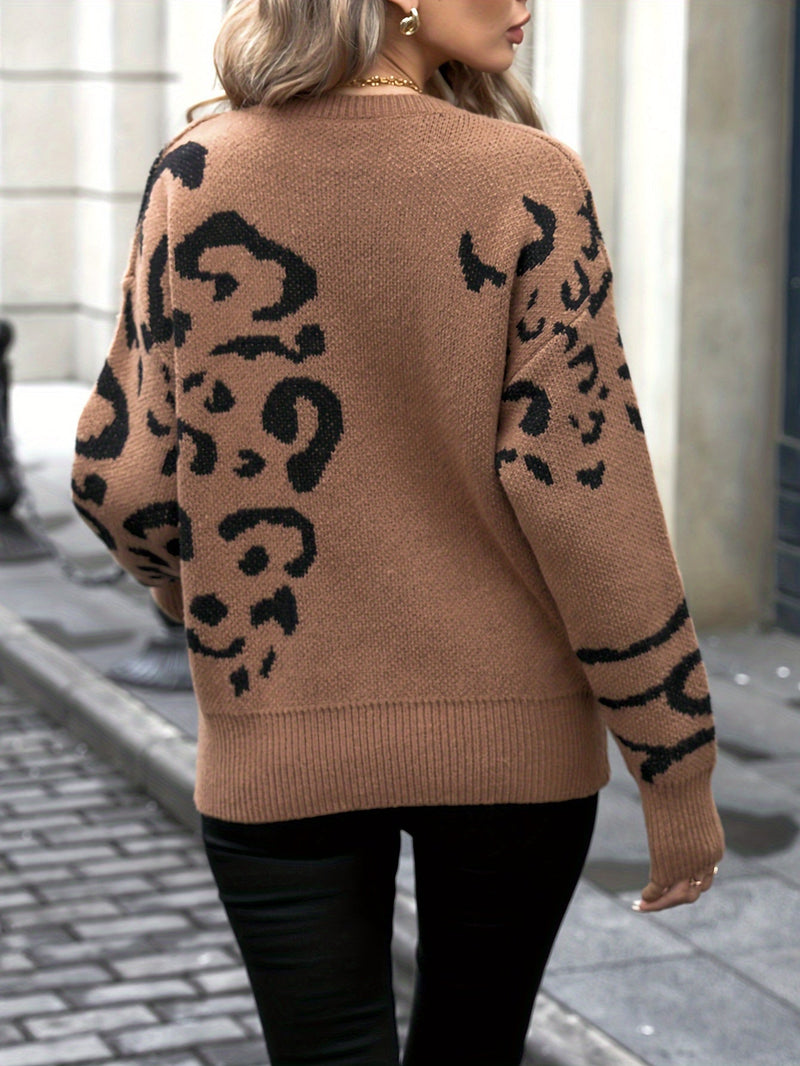 Mellies - Pullover mit Leopardenmuster