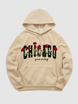 Kelvin - Hoodie mit Chicago Rosenmuster