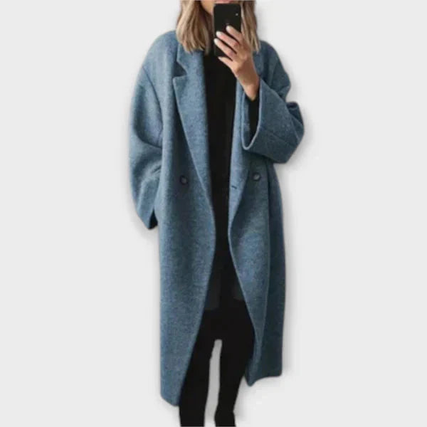 Ulla – Langer Mantel Für Damen