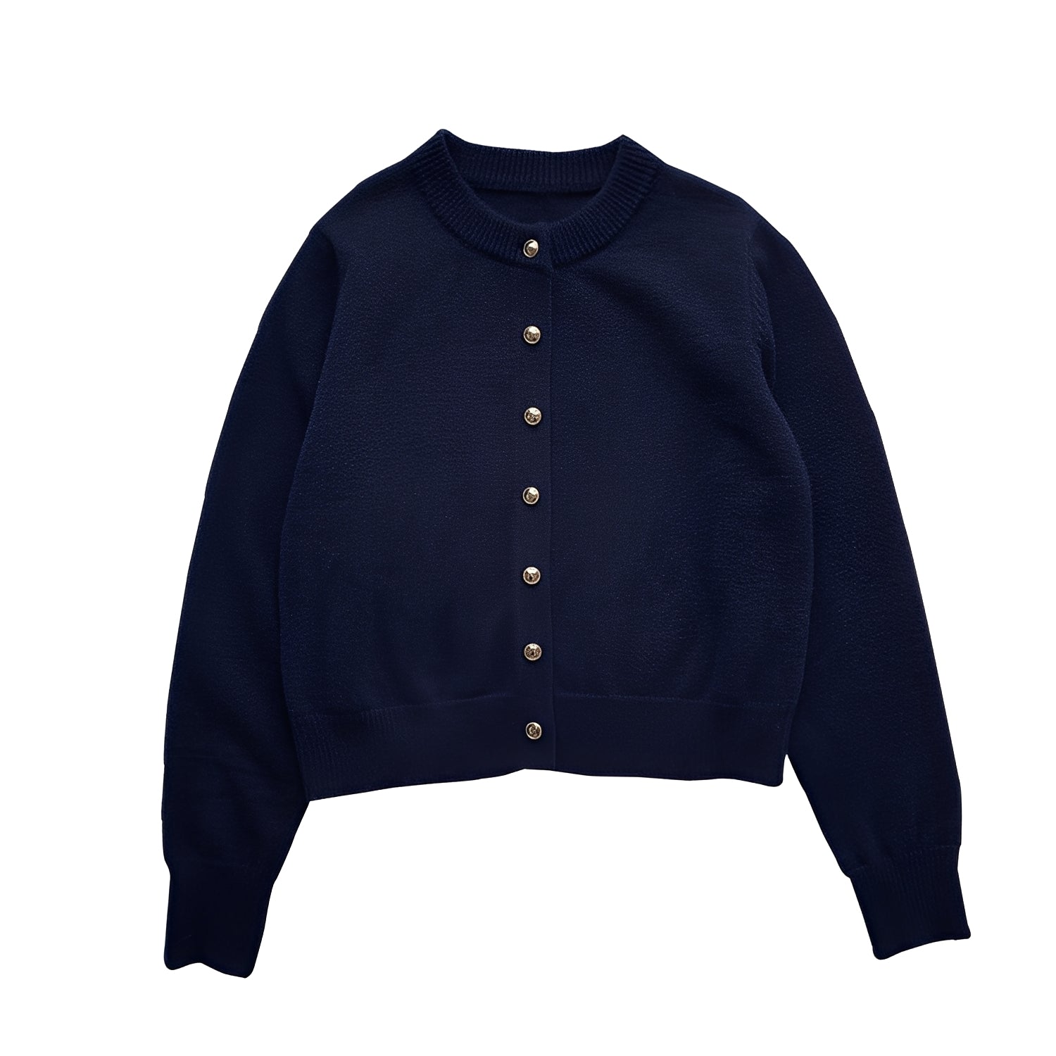 Eva – Lässiger Pullover-Mantel mit Rundhals