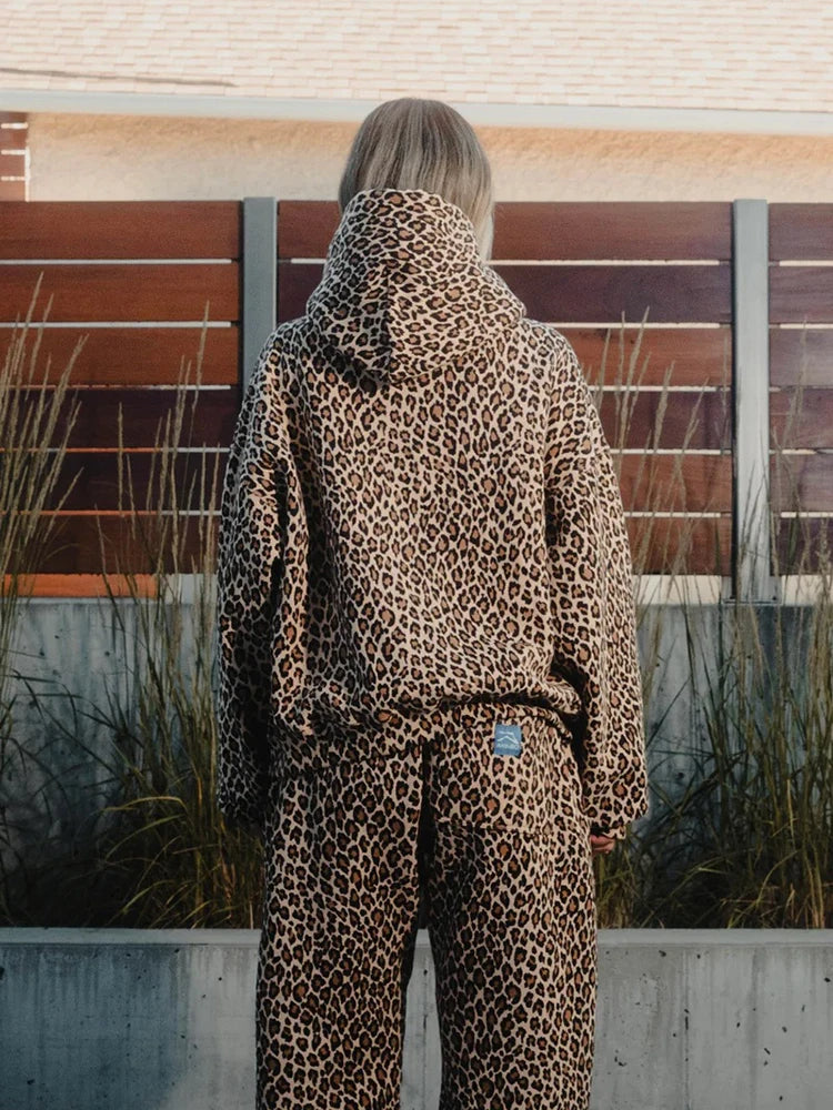 Nala - Leopard Kapuzenpullover