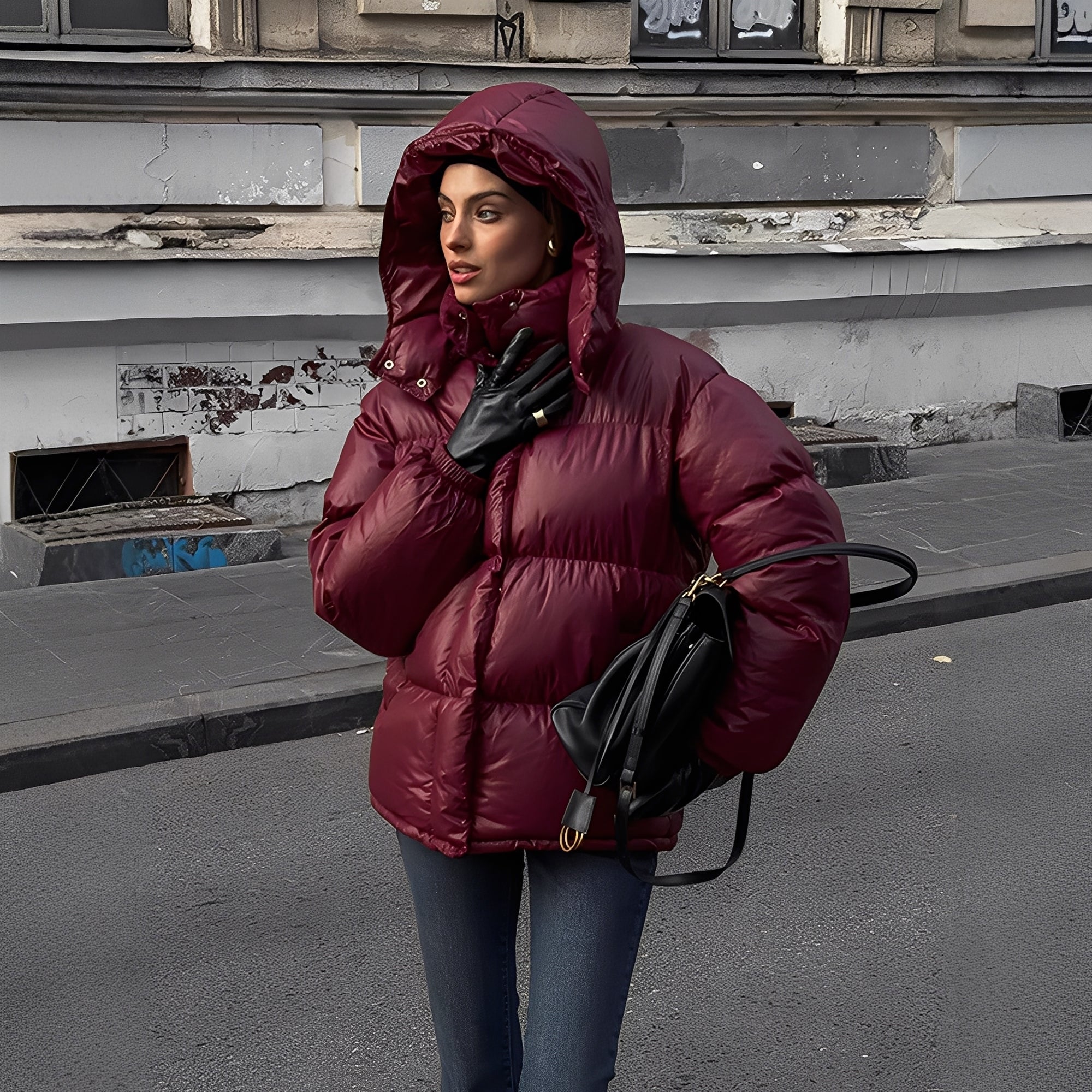 Andrea – Thermojacke Mit Abnehmbarer Kapuze