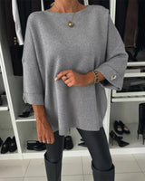 Narla - Eleganter Pullover mit Knopfdetails