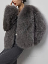 Soft Faux Fur Coat