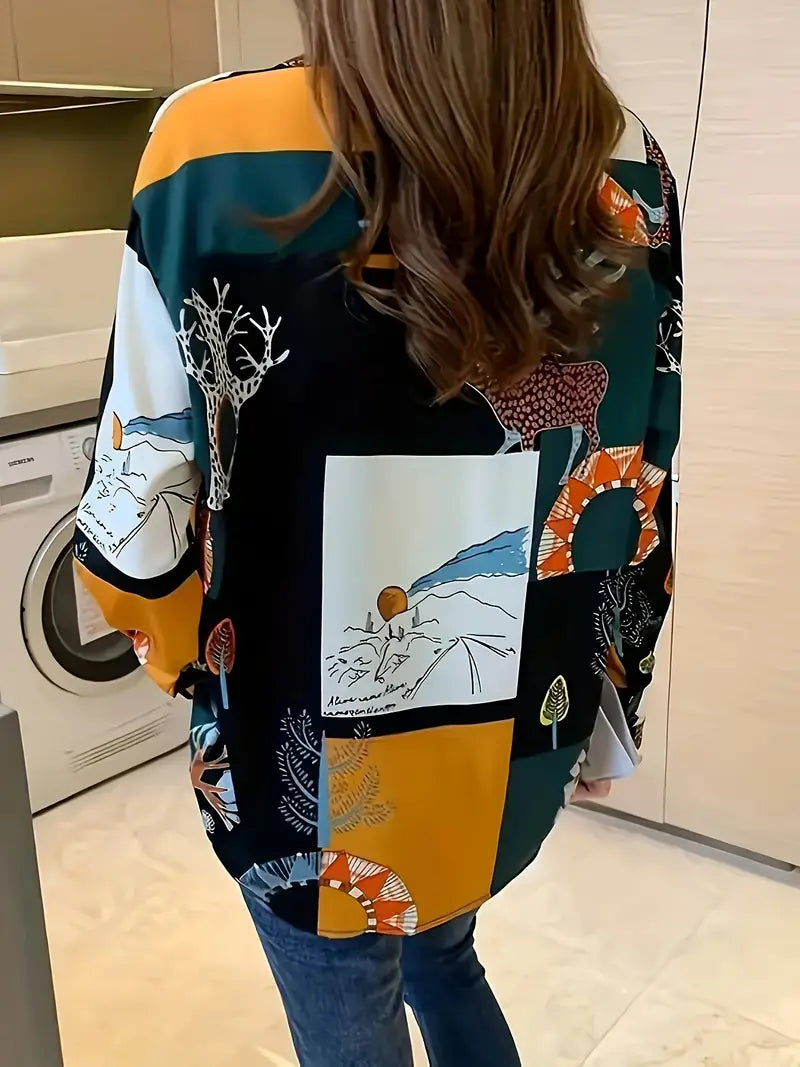 Birgit - Künstlerische Bluse