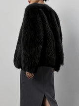 Soft Faux Fur Coat