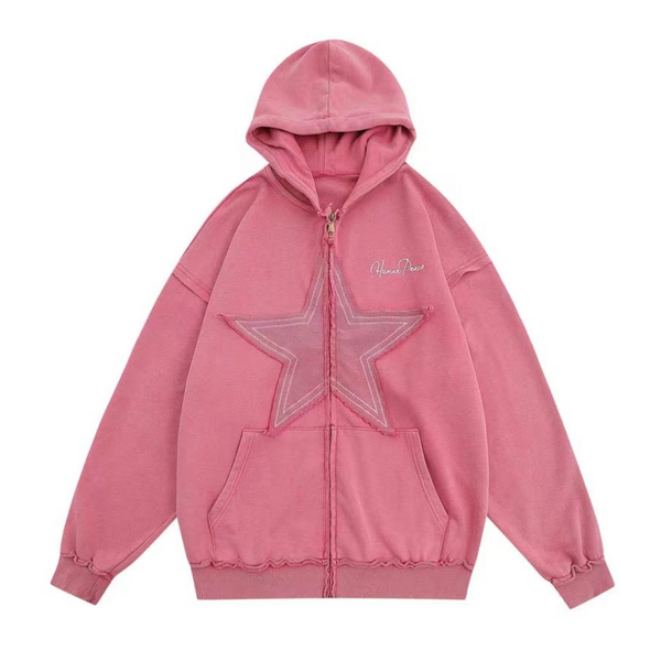 Graziella - Lässige Zip-up Jacke