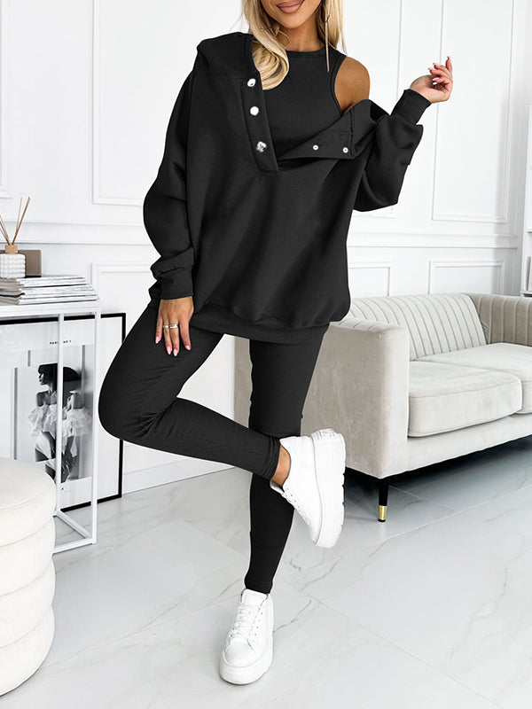 Belinda - Damen Loungewear Set: Hoodie & Hose