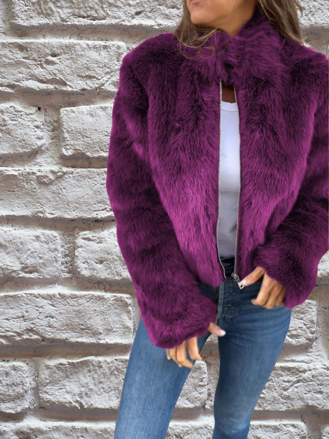 Charlotte – Jacke Mit Stehkragen Für Kalte Tage