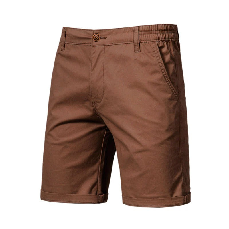 Sidney - Hohe Qualität 100% Baumwolle Elastische Taille Shorts für Herren