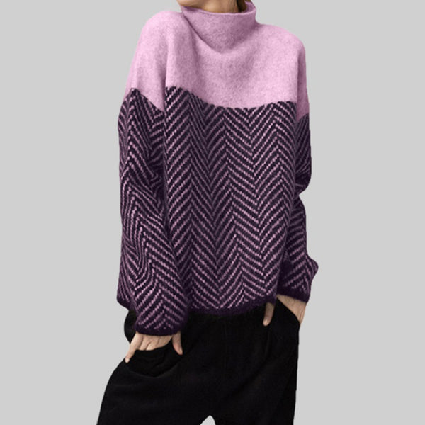 WarmChic - Retro-Strickpullover