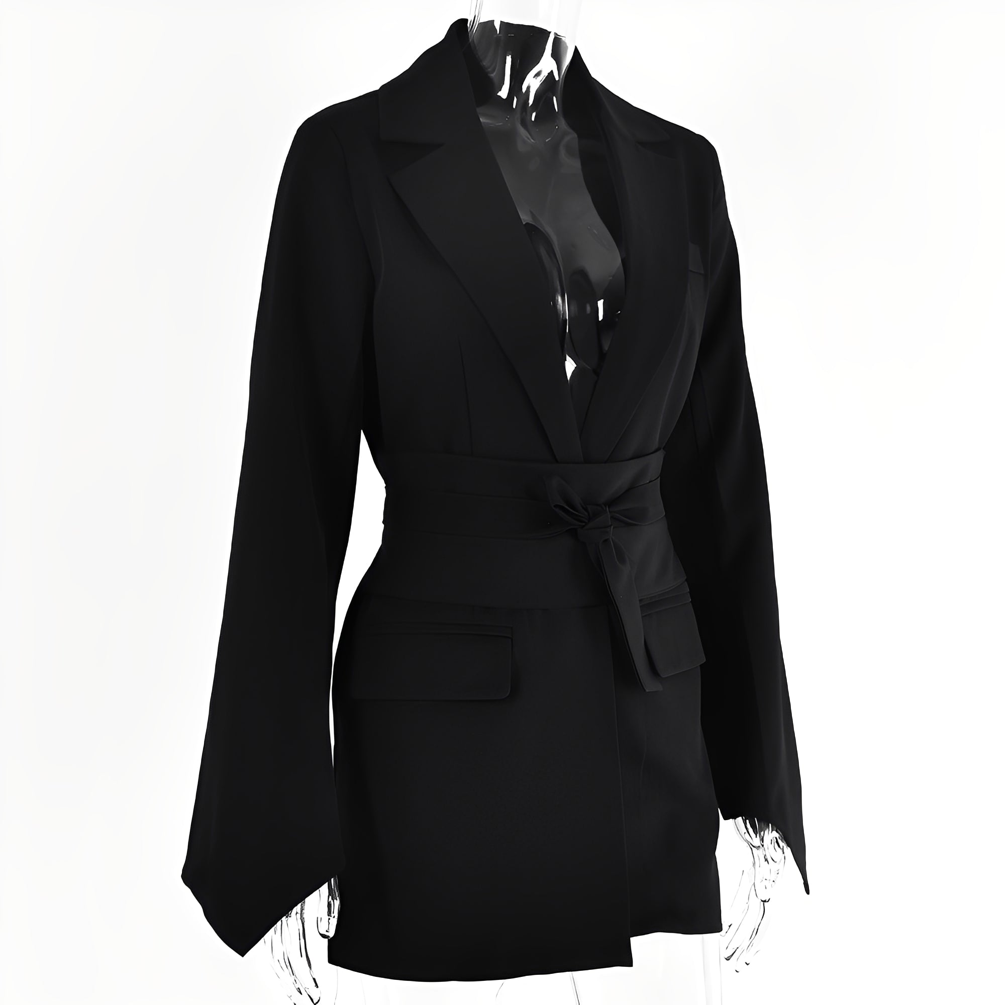 Jacinta - Eleganter Damenblazer mit Gürtel
