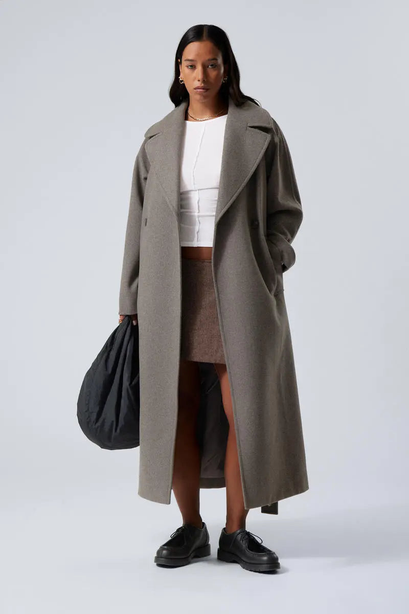 Olivia – Langer Oversize-Mantel Für Damen